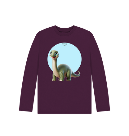 Purple Printed Kids T-Shirt
