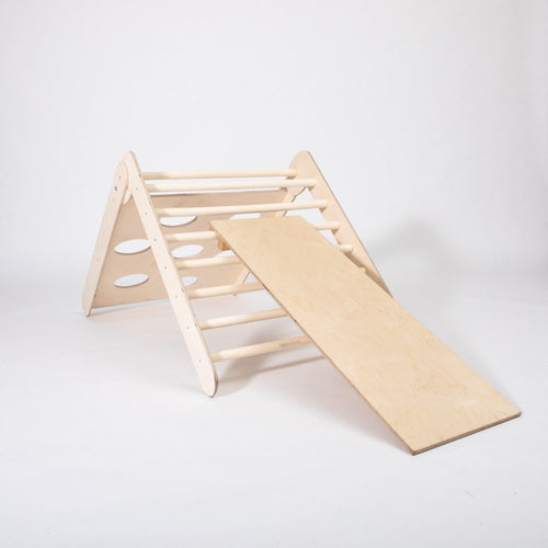 2-in-1 Foldable Climbing Triangle (Ramp Included) - Tiny Tugz™