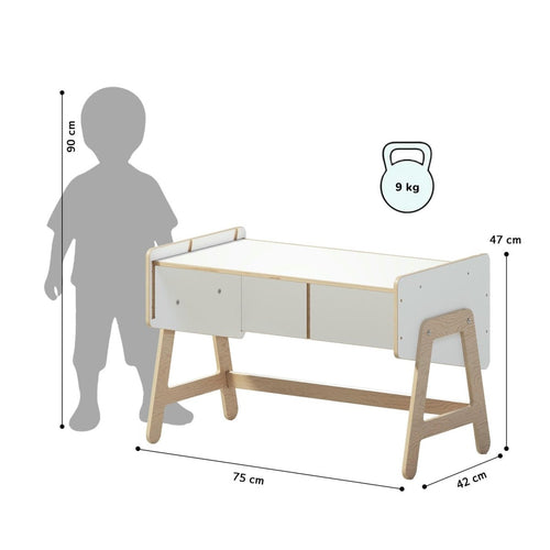 2-in-1 Toy Storage Shelf & Play Table – LILU - Tiny Tugz™