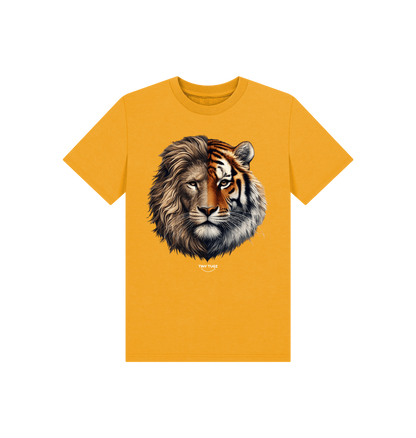 Mustard Printed Kids T-Shirt