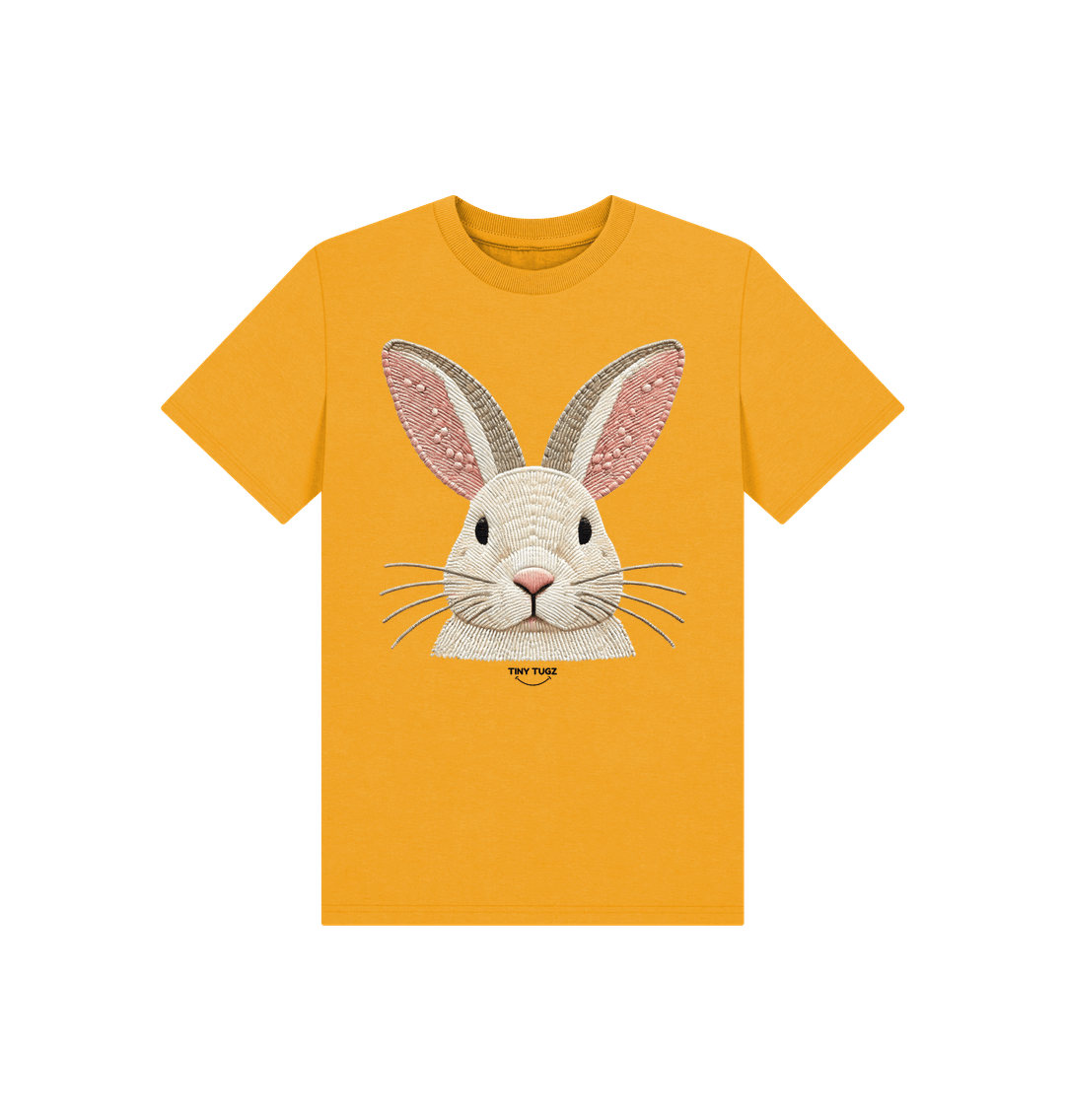 Mustard Printed Kids T-Shirt