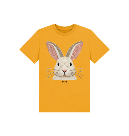 Mustard Printed Kids T-Shirt