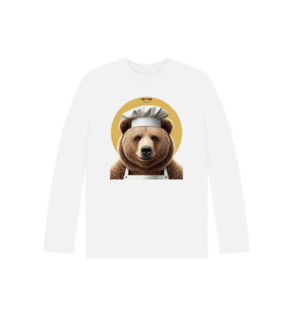 White Printed Kids T-Shirt
