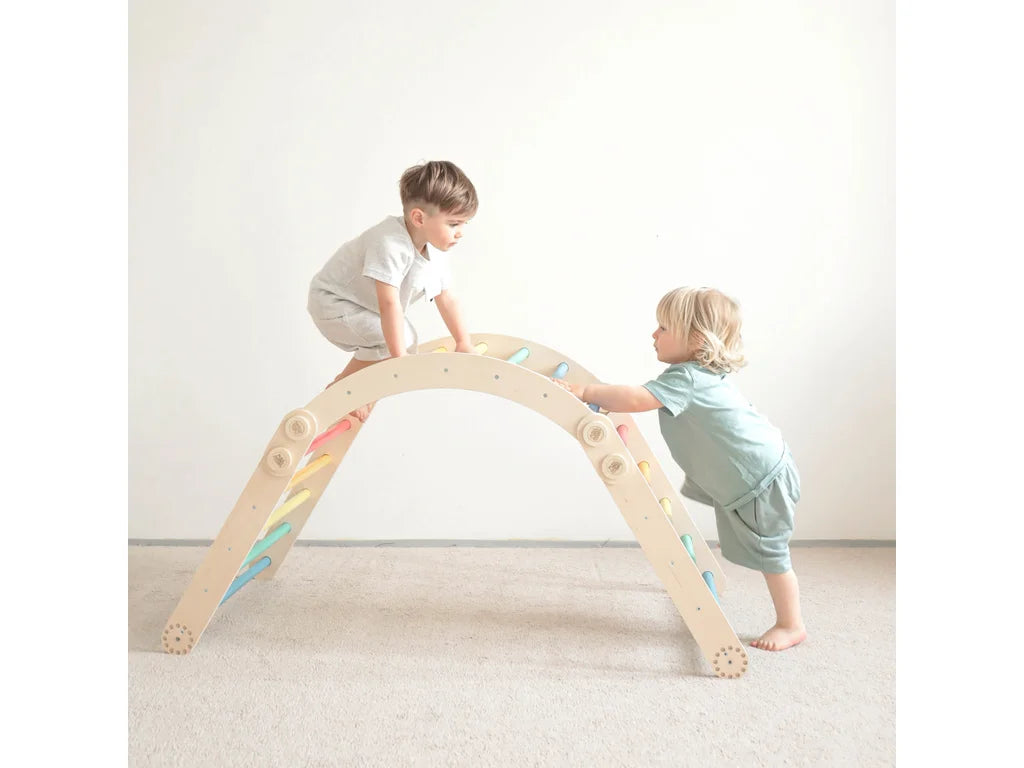 Modular Wooden Climbing Frame – Set L, 10+ Layouts
