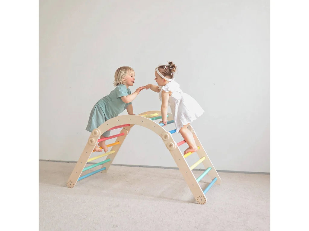 Modular Wooden Climbing Frame – Set L, 10+ Layouts