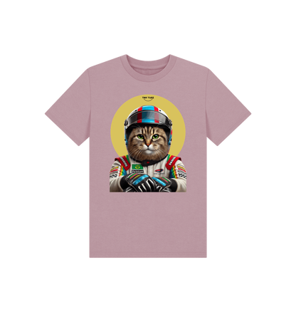 Mauve Printed Kids T-Shirt