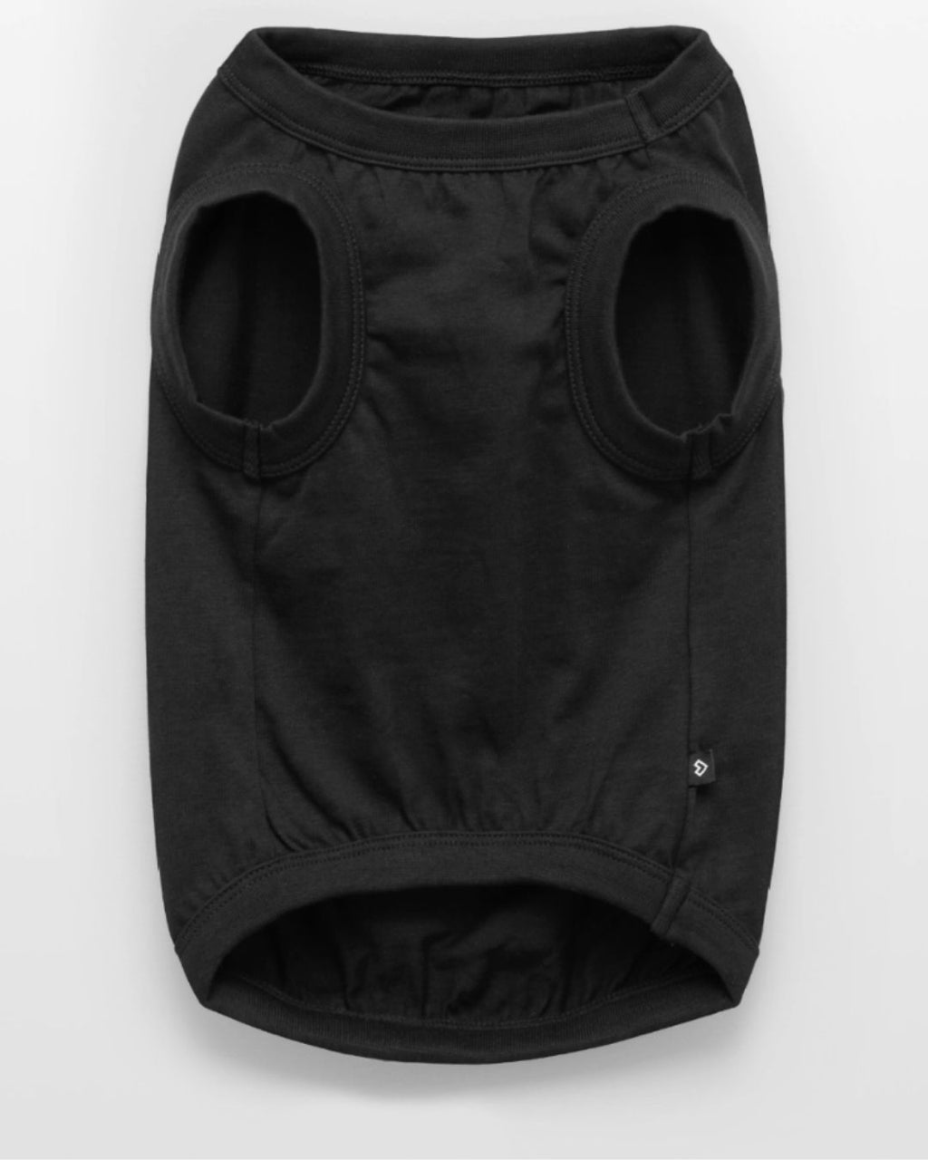 Black 100% Organic Cotton Dog T-Shirt