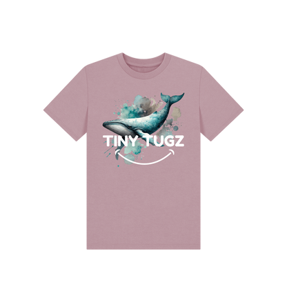 Mauve Printed Kids T-Shirt