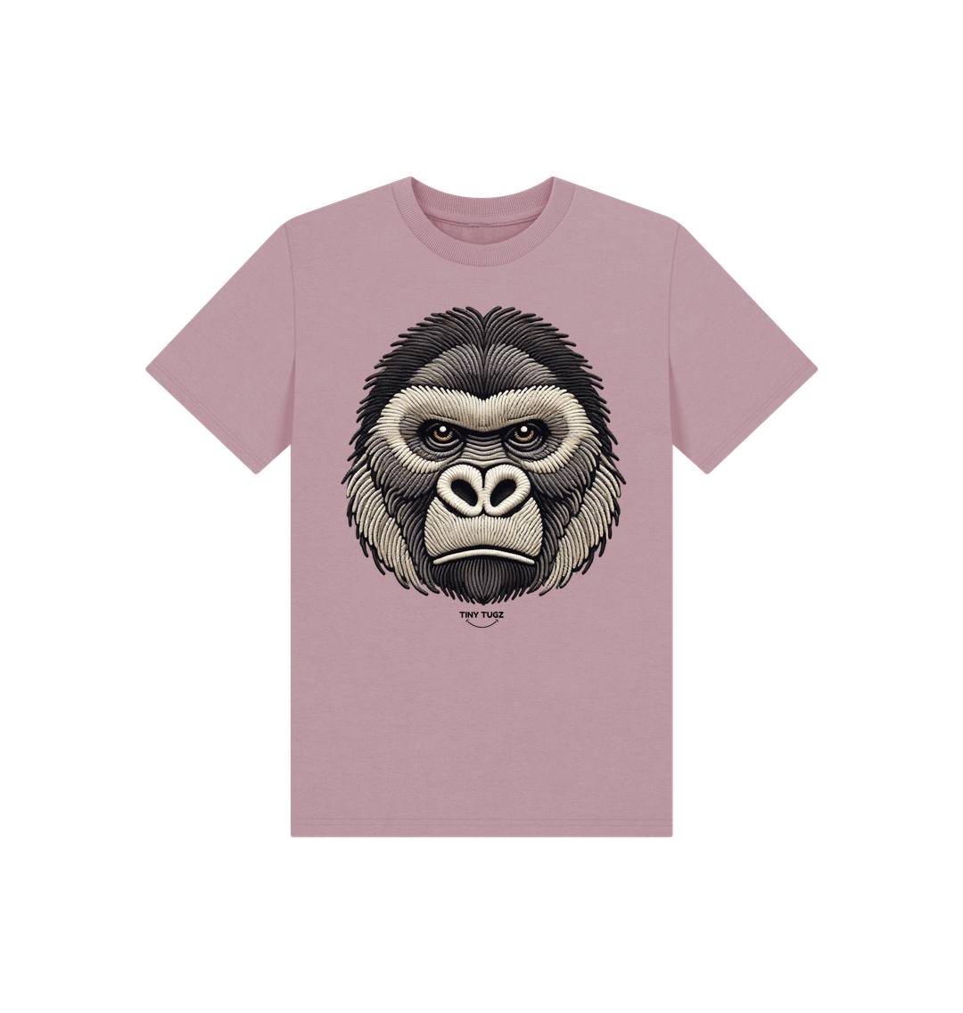 Mauve Printed Kids T-Shirt