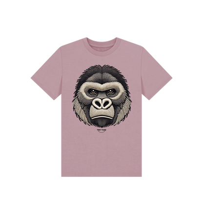 Mauve Printed Kids T-Shirt