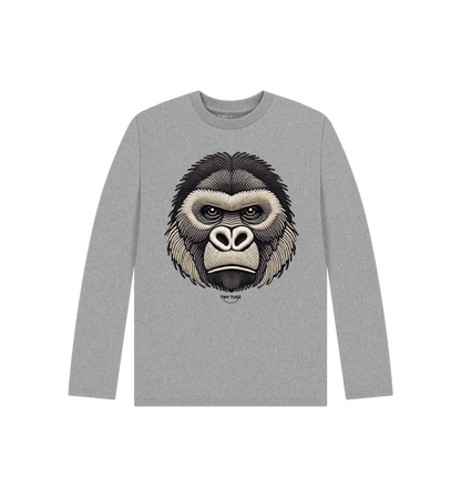 Athletic Grey Printed Kids T-Shirt