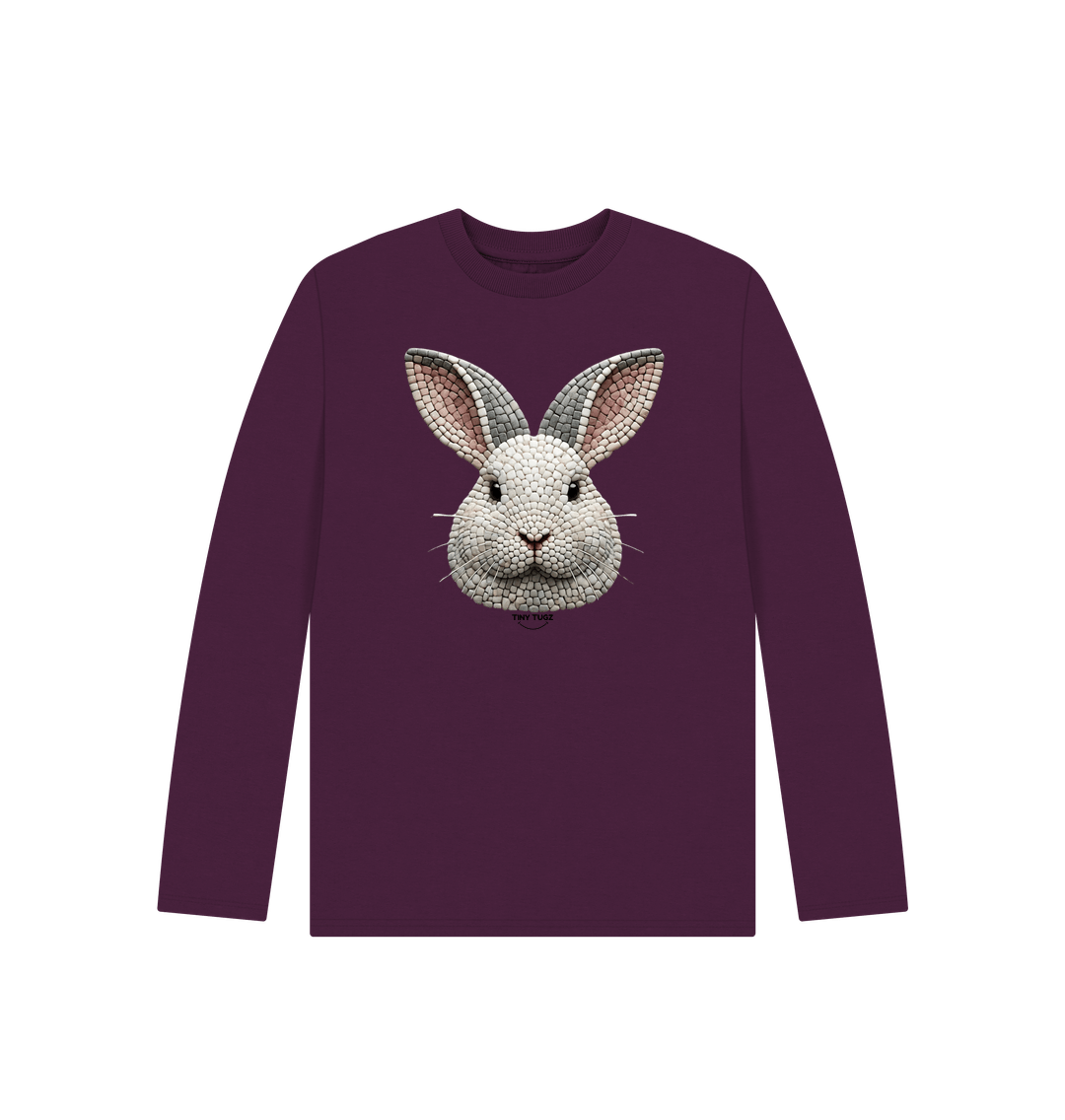 Purple Printed Kids T-Shirt