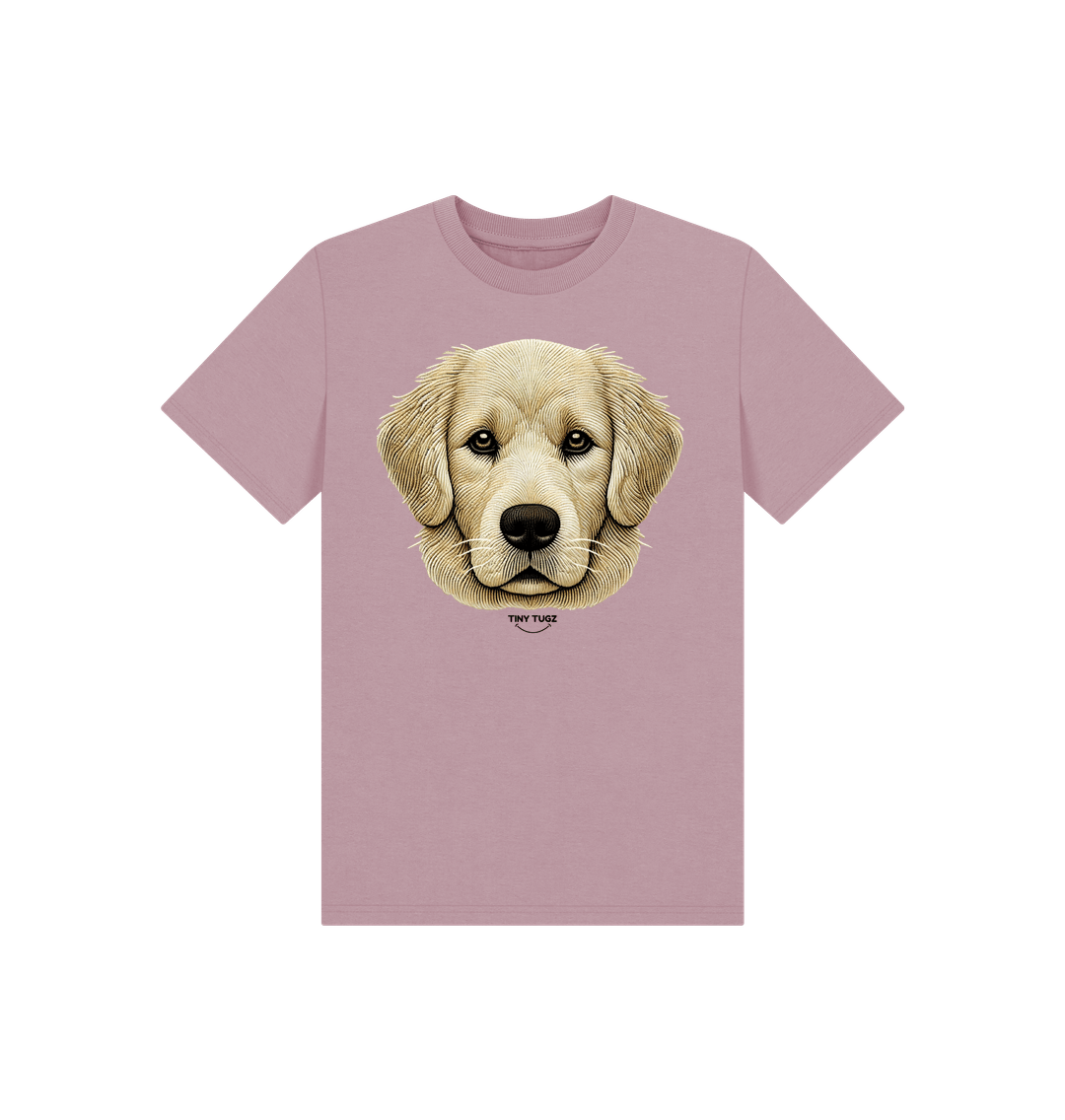 Mauve Printed Kids T-Shirt