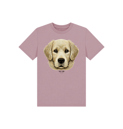 Mauve Printed Kids T-Shirt