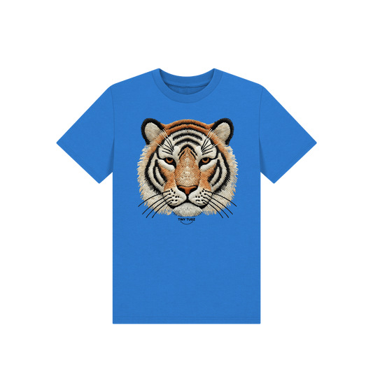 Bright Blue Printed Kids T-Shirt