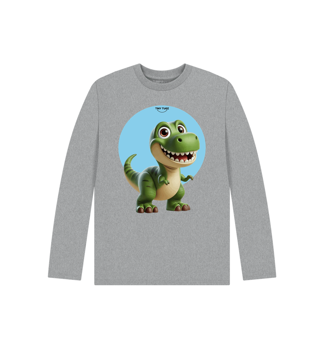 Athletic Grey Printed Kids T-Shirt