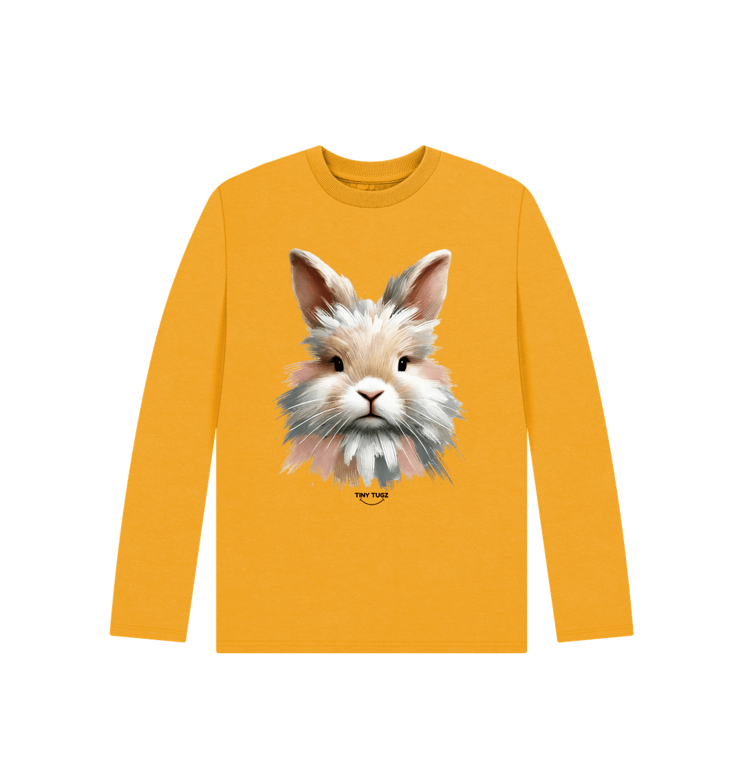 Mustard Printed Kids T-Shirt