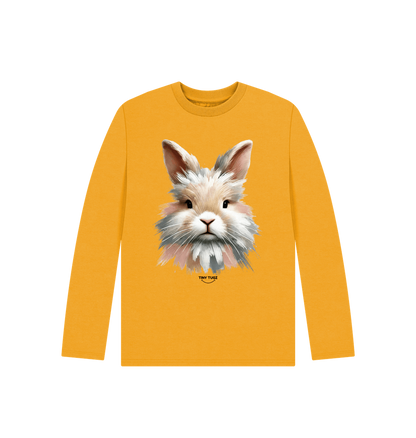 Mustard Printed Kids T-Shirt