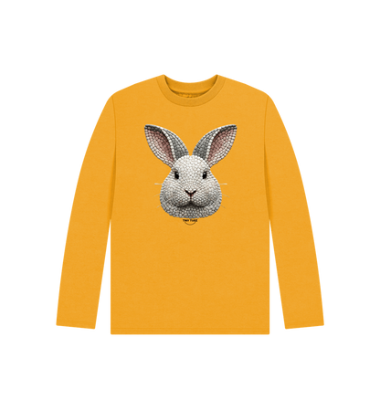 Mustard Printed Kids T-Shirt