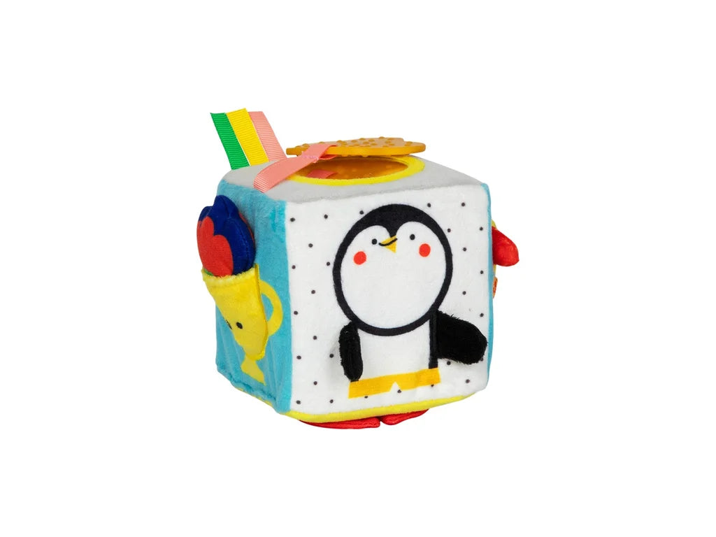 Montessori Play Box – 6–12 Months, 7-Toy Rolling & Reaching Set
