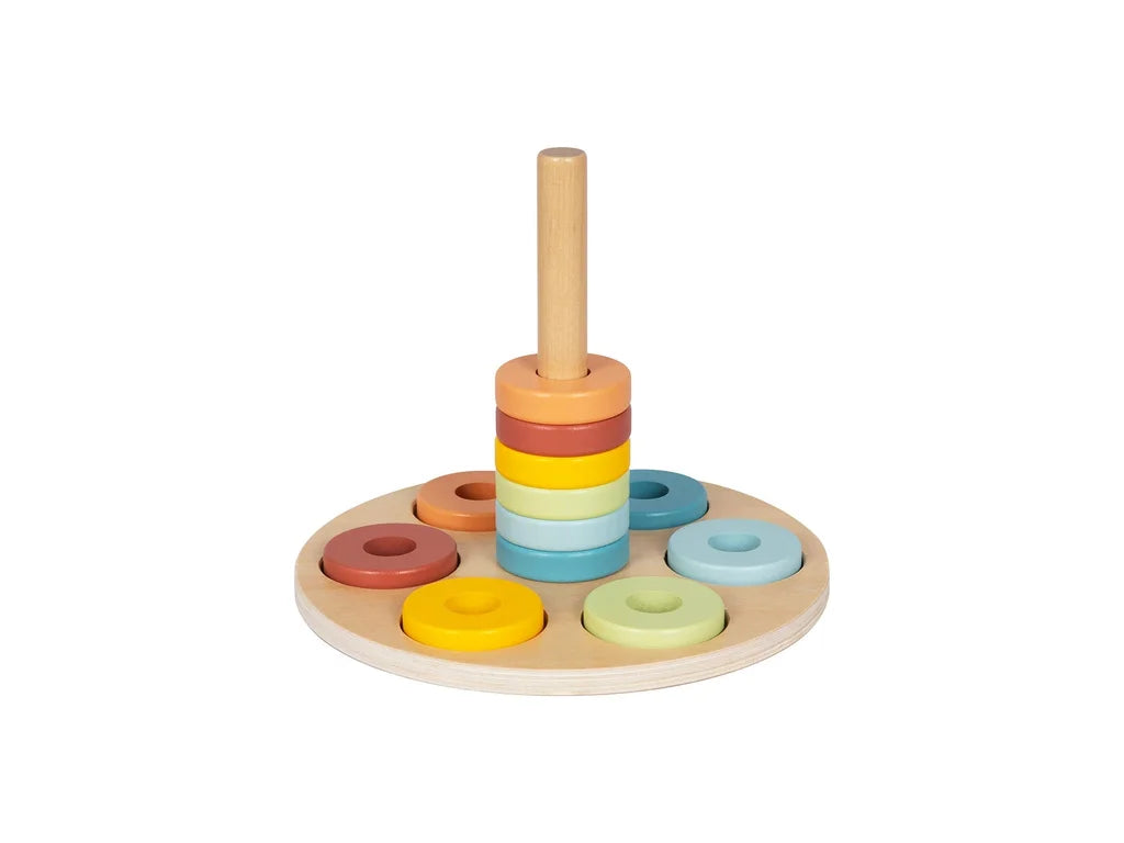 Montessori Stacking & Sorting Play Box – 12–18 Months