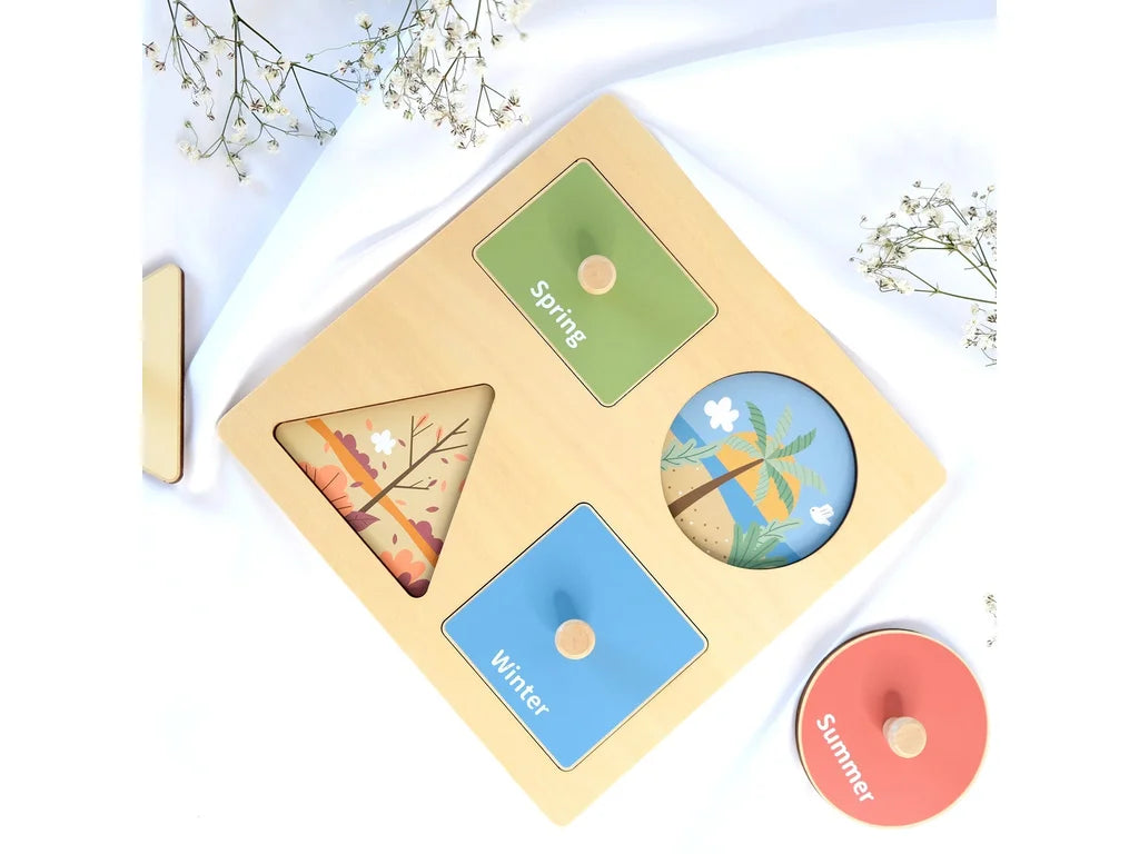 Montessori Stacking & Sorting Play Box – 12–18 Months