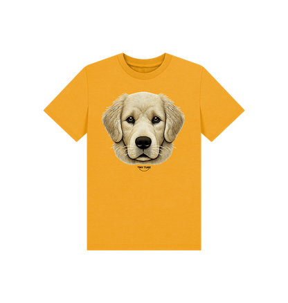 Mustard Printed Kids T-Shirt