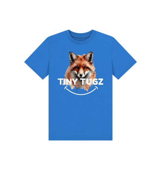 Bright Blue Printed Kids T-Shirt
