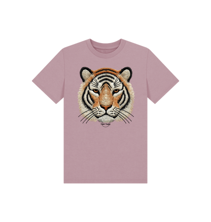 Mauve Printed Kids T-Shirt