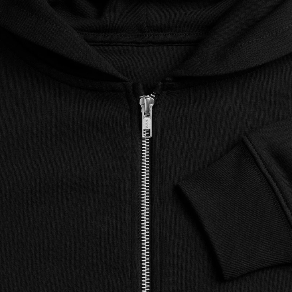 Tiny Tugz™ 100% Organic Cotton Teen Tracksuit – Stripe Logo – Black