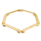 Wooden Balance Beam - 6 Elements