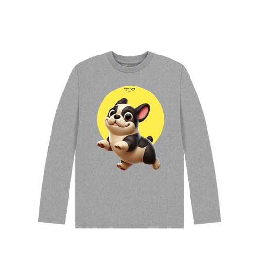 Athletic Grey Printed Kids T-Shirt