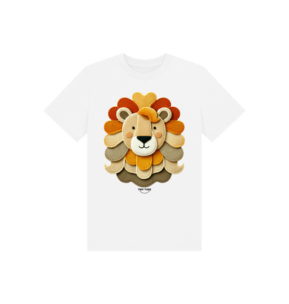 White Printed Kids T-Shirt