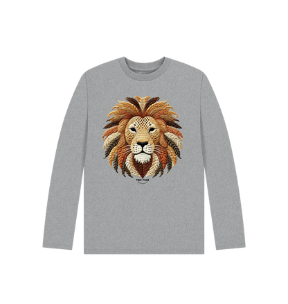 Athletic Grey Printed Kids T-Shirt