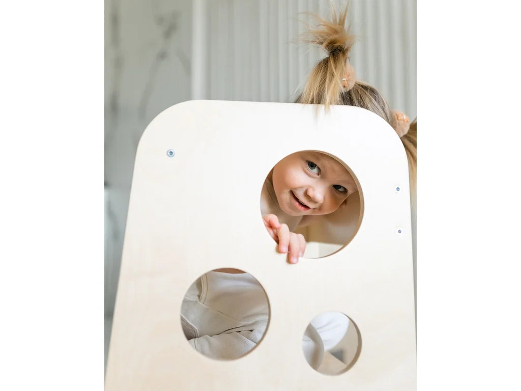 Adjustable Montessori Learning Tower – 3-in-1 Table & Chair Set