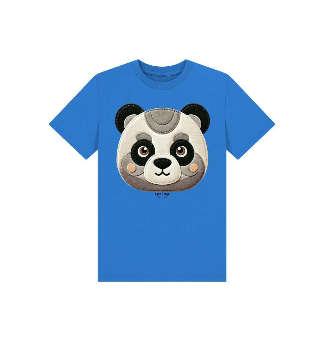 Bright Blue Printed Kids T-Shirt