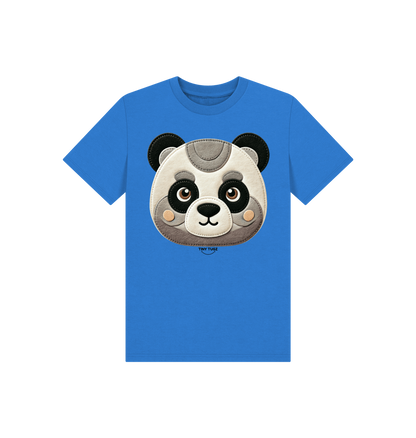 Bright Blue Printed Kids T-Shirt