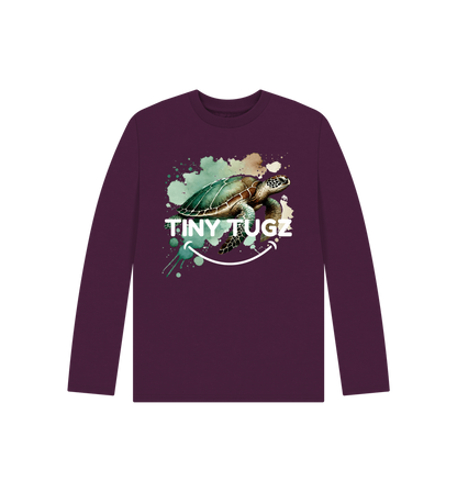 Purple Printed Kids T-Shirt