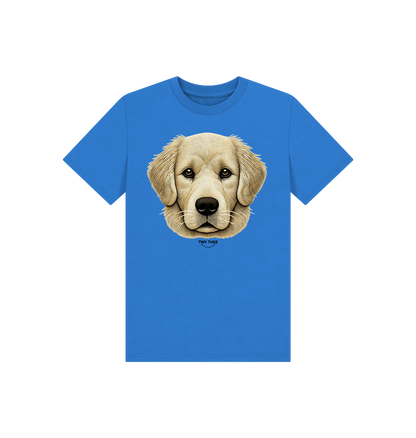 Bright Blue Printed Kids T-Shirt