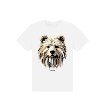 White Printed Kids T-Shirt