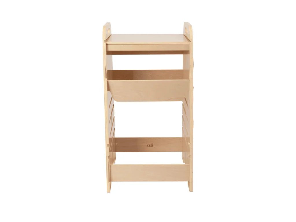 5-in-1 Learning Tower with Drawing Board – Yellow, 80kg Capacity - Tiny Tugz™