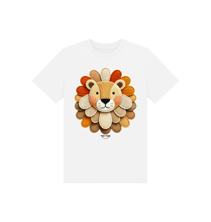 White Printed Kids T-Shirt