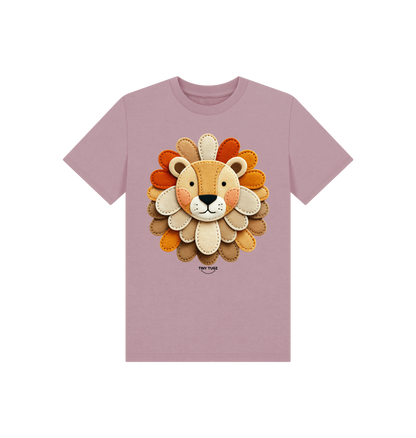 Mauve Printed Kids T-Shirt