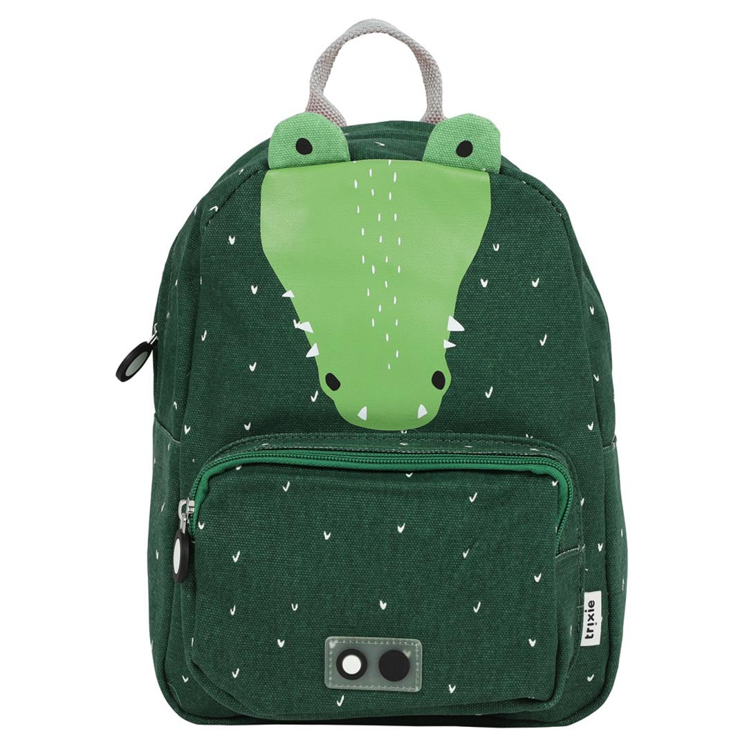 Mr. Crocodile Recycled Cotton Kids Backpack (Regular) – Lightweight, Water-Repellent & Sustainable