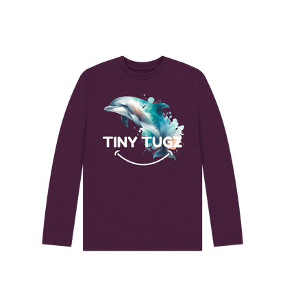Purple Printed Kids T-Shirt