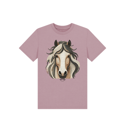 Mauve Printed Kids T-Shirt