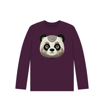 Purple Printed Kids T-Shirt