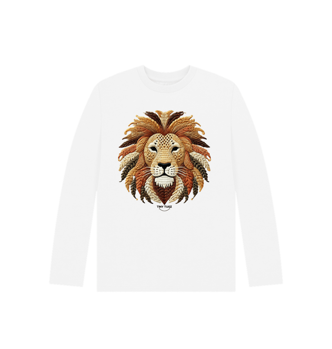 White Printed Kids T-Shirt