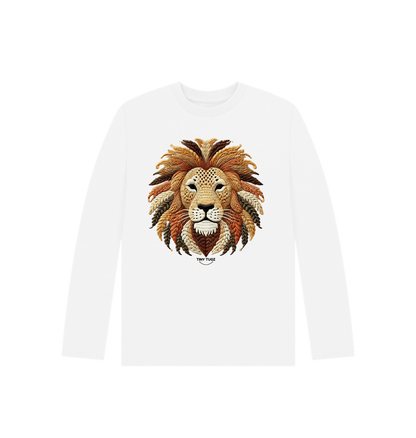 White Printed Kids T-Shirt