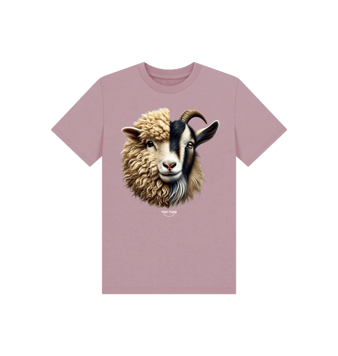Mauve Printed Kids T-Shirt